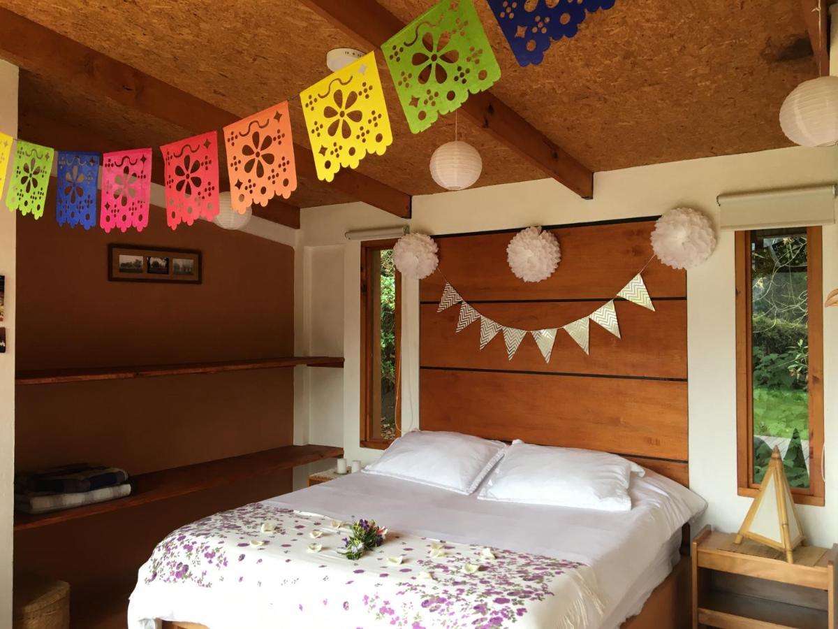Titue Refugio , Cabanas Ла-Калера Экстерьер фото