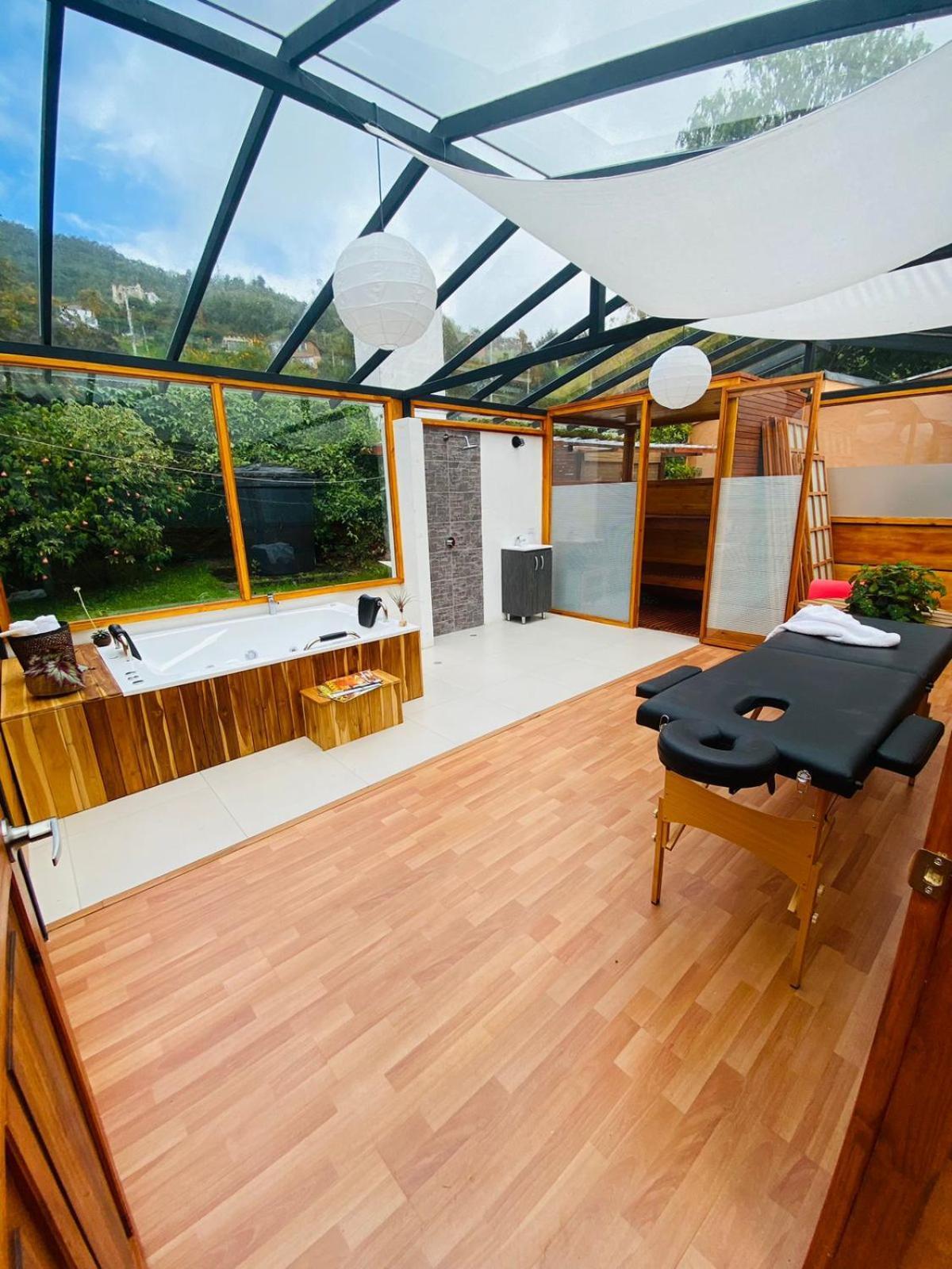 Titue Refugio , Cabanas Ла-Калера Экстерьер фото