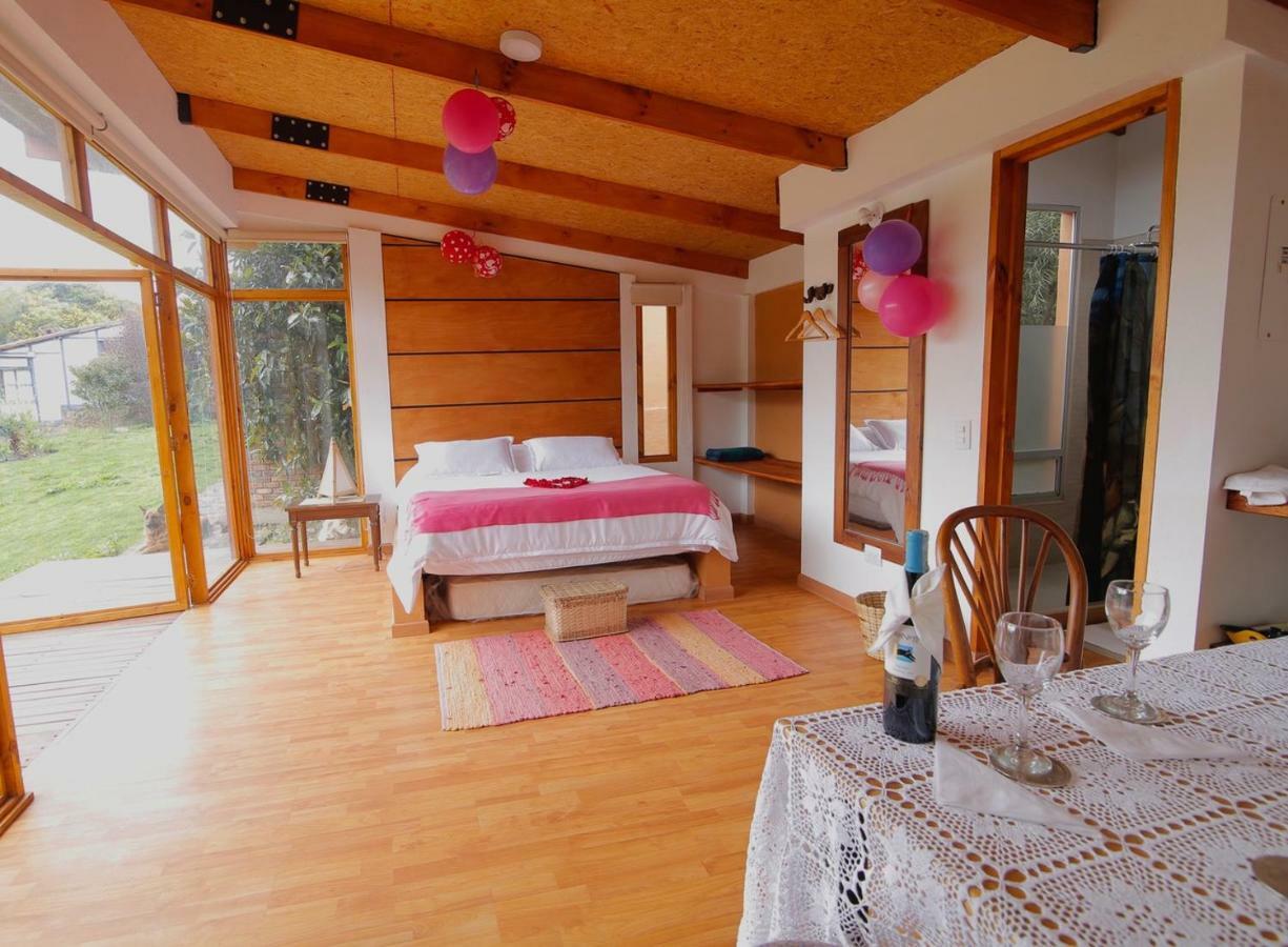 Titue Refugio , Cabanas Ла-Калера Экстерьер фото