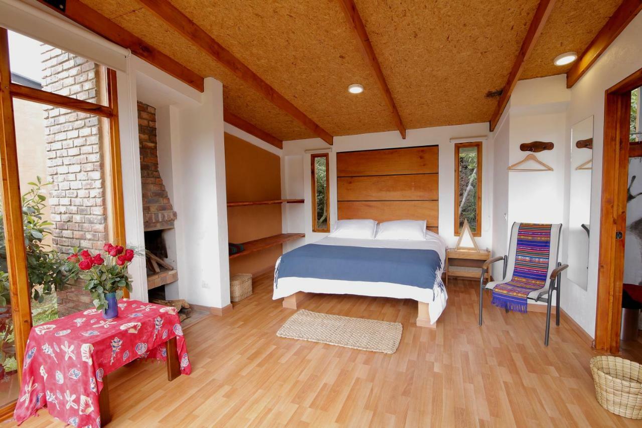 Titue Refugio , Cabanas Ла-Калера Экстерьер фото